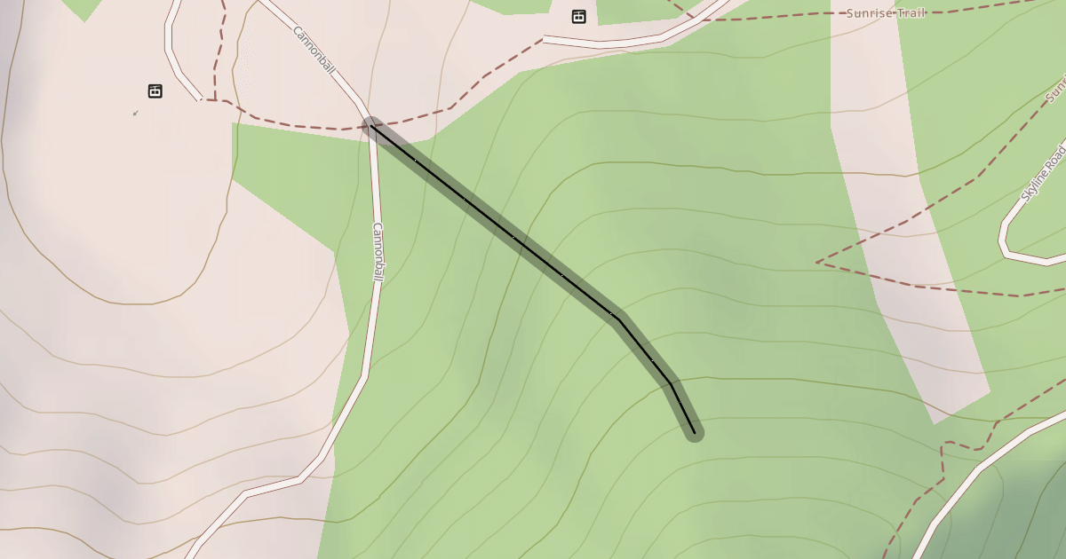Map preview of Scotty's Way