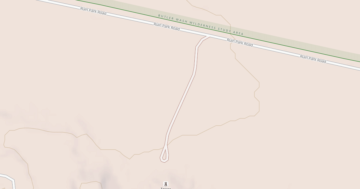 Map preview of BLM National GTLF Public Motorized Roads 0eed19e3-7514-460c-ba08-bbb73d30697c