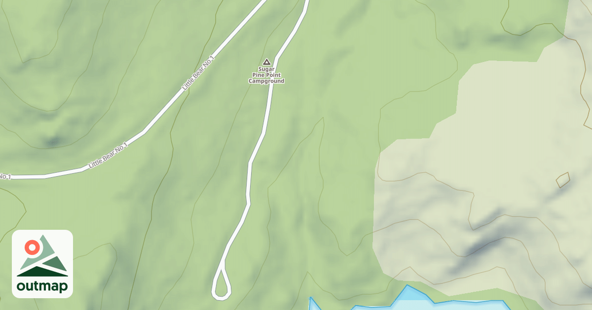 Map of CONTEMPORARY BEAR