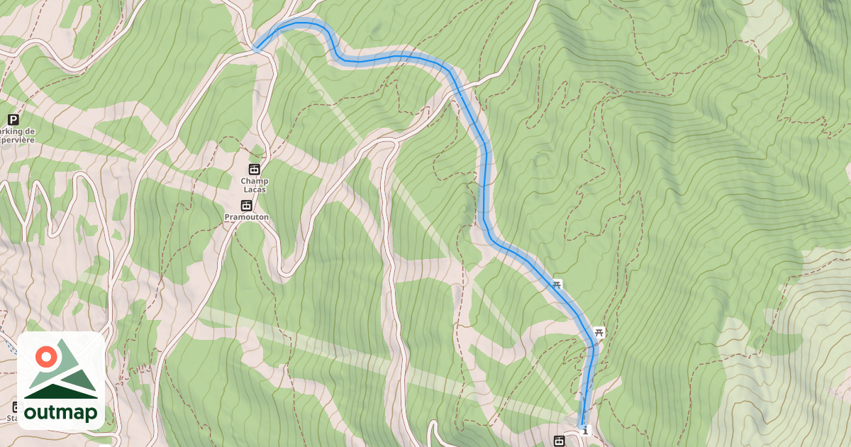 Map of Myrtilles
