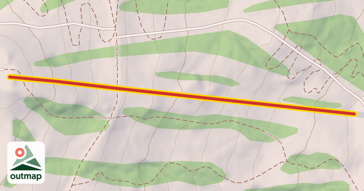 Map of Gandy Chair