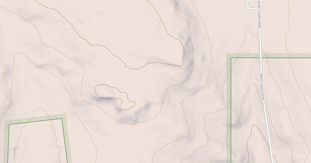 Map preview of BOLES CANYON BR 7B