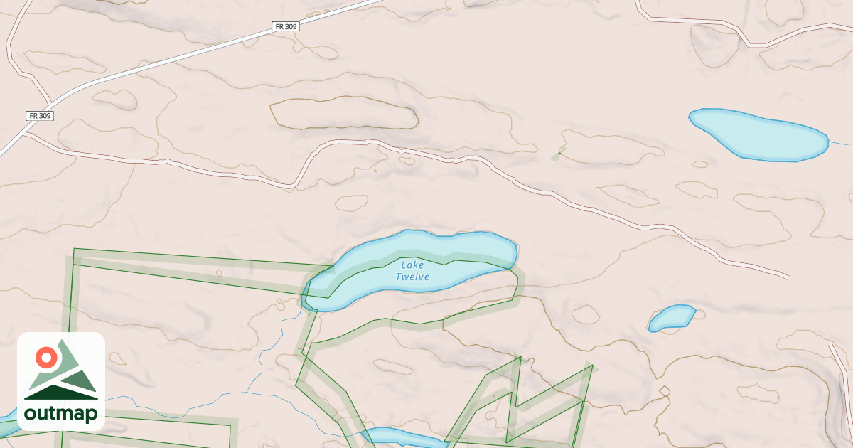 Map of GREENWOOD LAKE SPUR D
