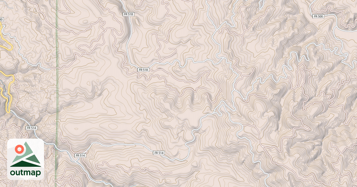 Map of FAN CREEK