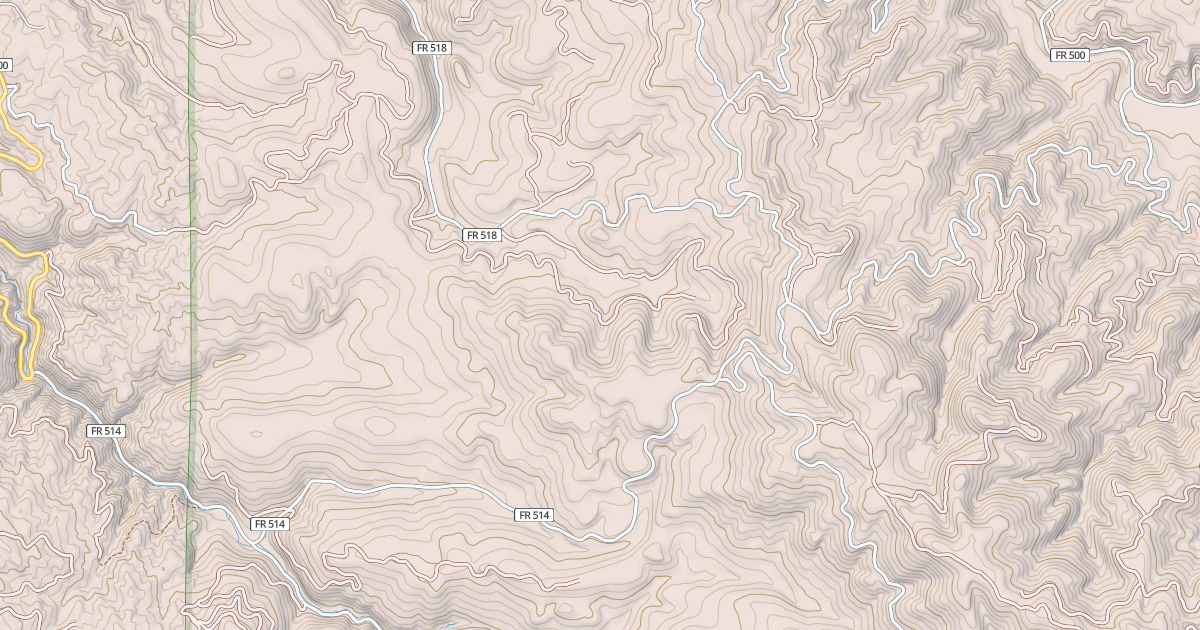 Map preview of FAN CREEK