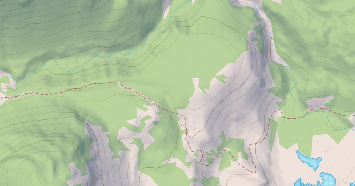 Map preview of CORRAL CREEK