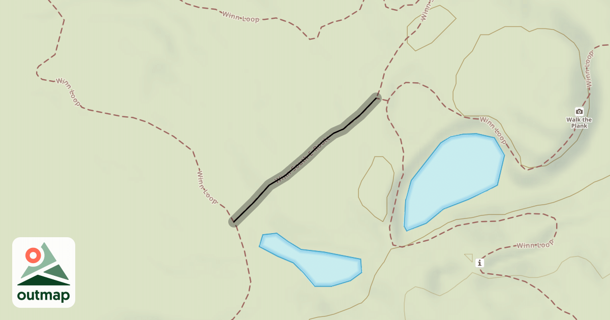 Map of Winn South E-Route