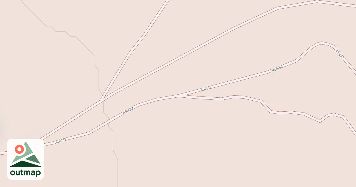 Map of EAST SAND BUTTE SPUR