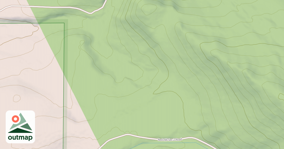 Map of CEDAR CUT-OFF