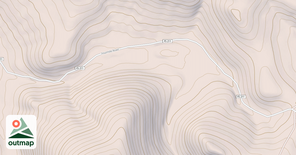 Map of FOURMILE