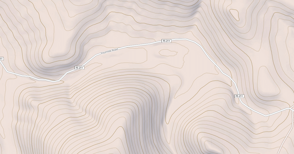 Map preview of FOURMILE