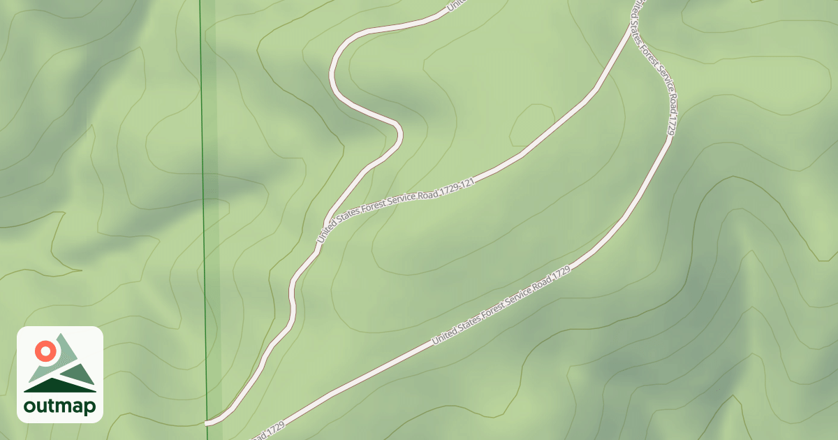 Map of USFS National Forest System Roads {9BE4D9F1-301D-4601-ABDA-EE72ED935490}