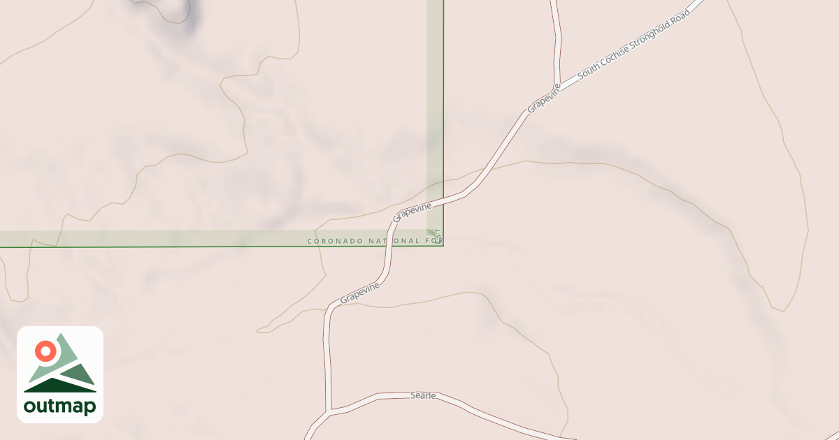 Map of GRAPEVINE