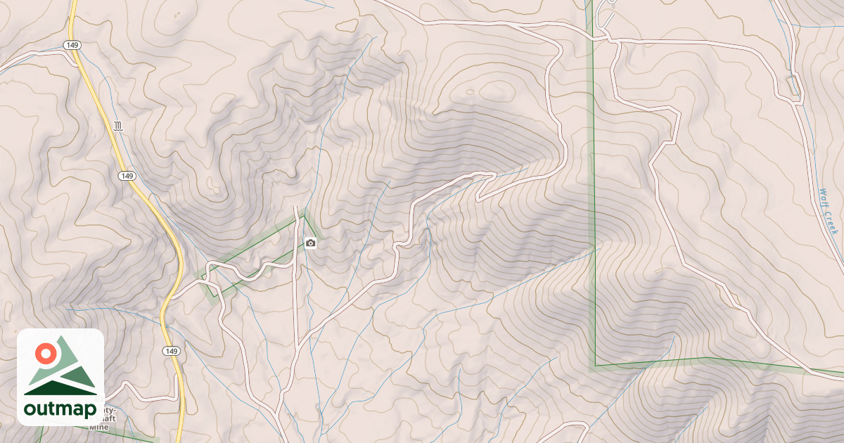 Map of BLM National GTLF Public Motorized Roads 49c57974-09de-4a7f-9e30-9490408a8c75