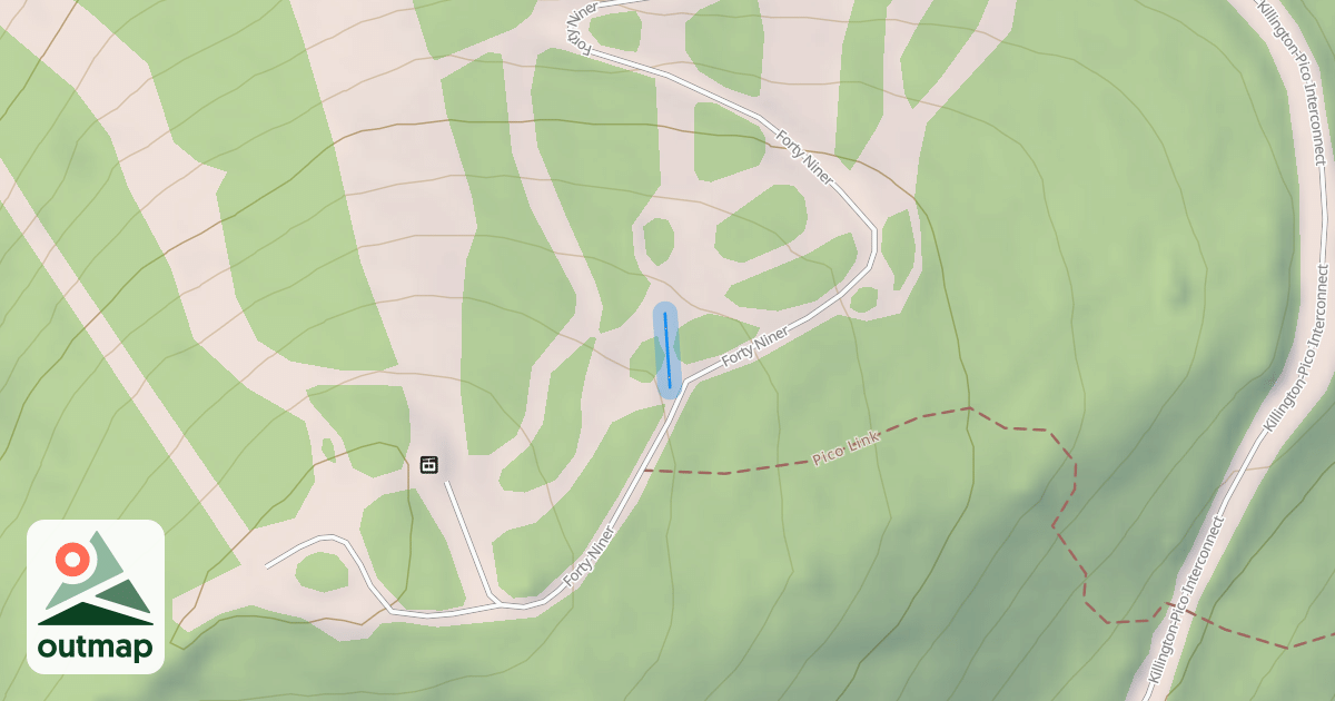 Map of Forty Niner