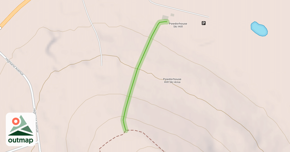 Map of Right Trail
