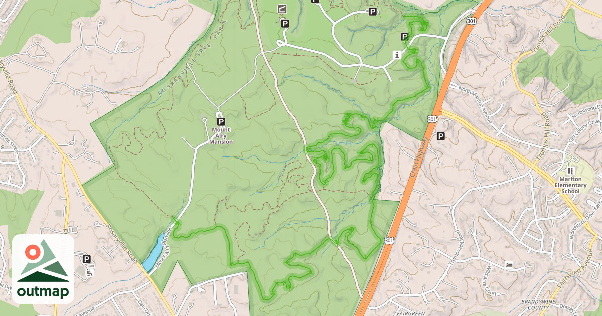 Map of Perimeter Trail