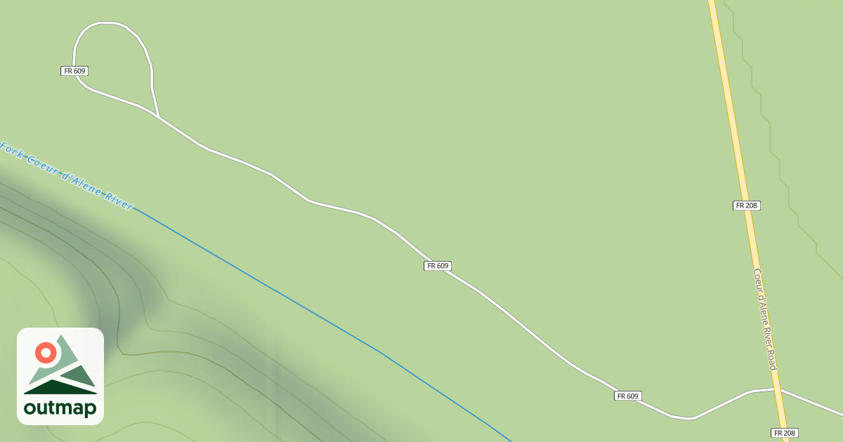 Map of BIG HANK CAMPGROUND