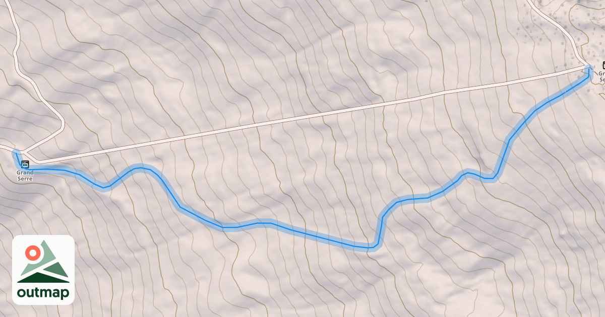 Map of La Draye