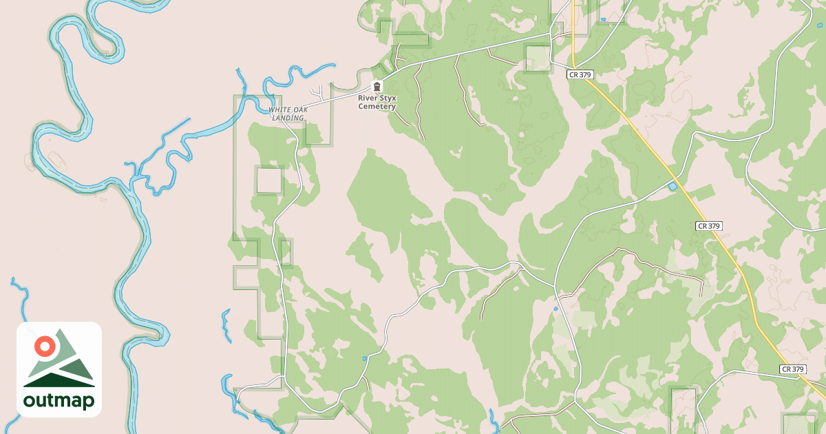 Map of BIG CYPRESS