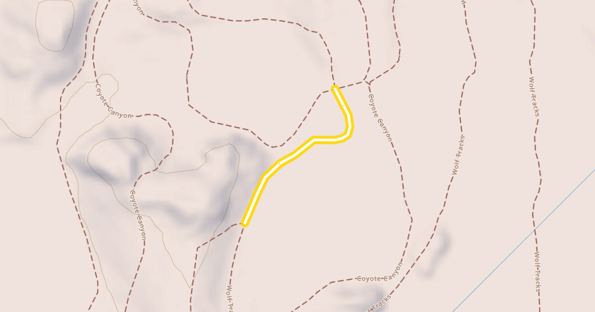 Map preview of Wolf Tracks