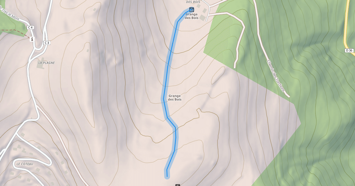 Map preview of La Grange des Bois
