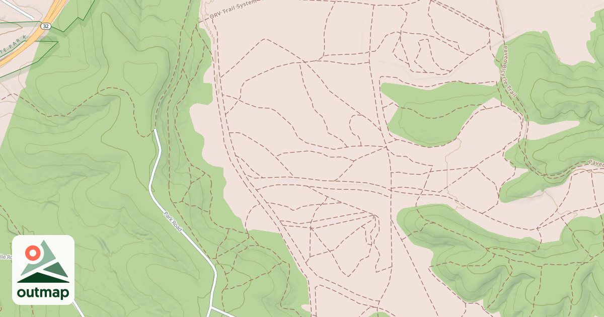 Map of Orv Trail System