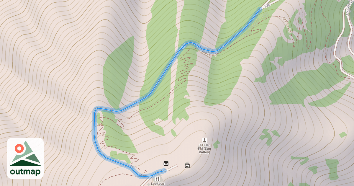 Map of I-80