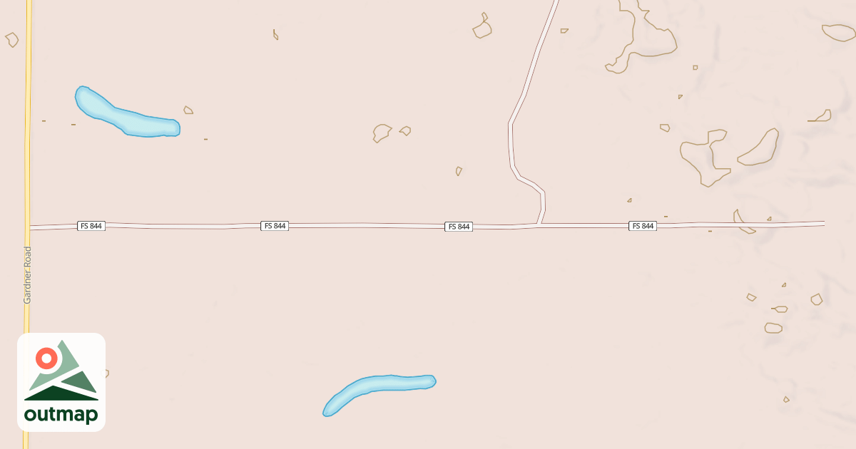 Map of FDR844