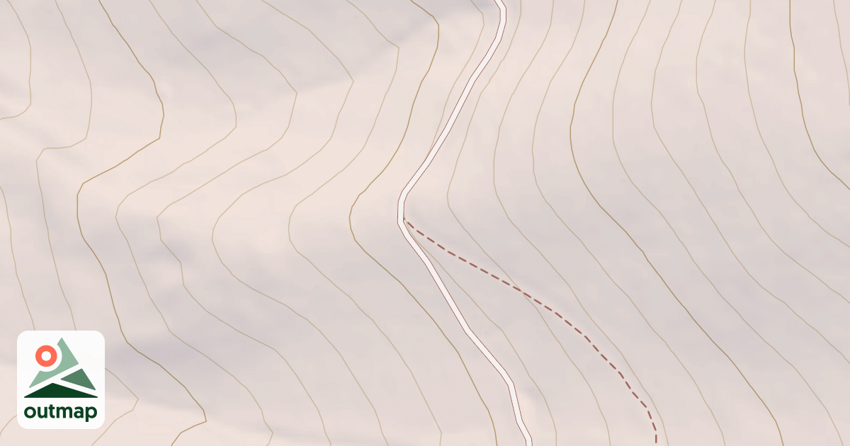 Map of North Fork Eagle Creek