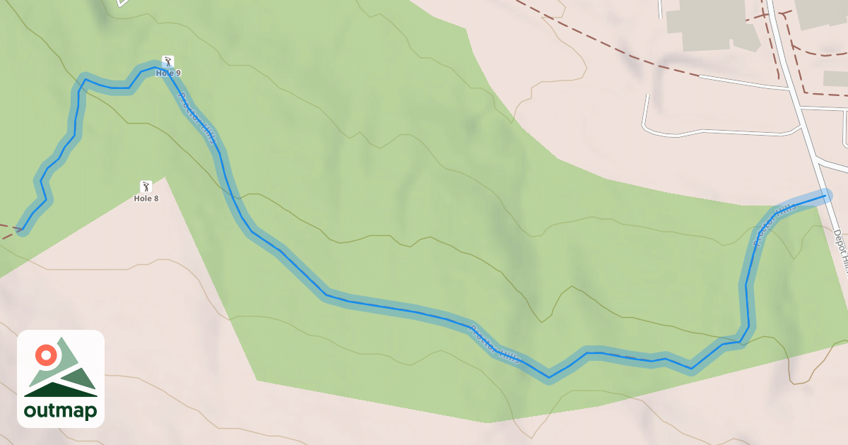 Map of Proctor Hills