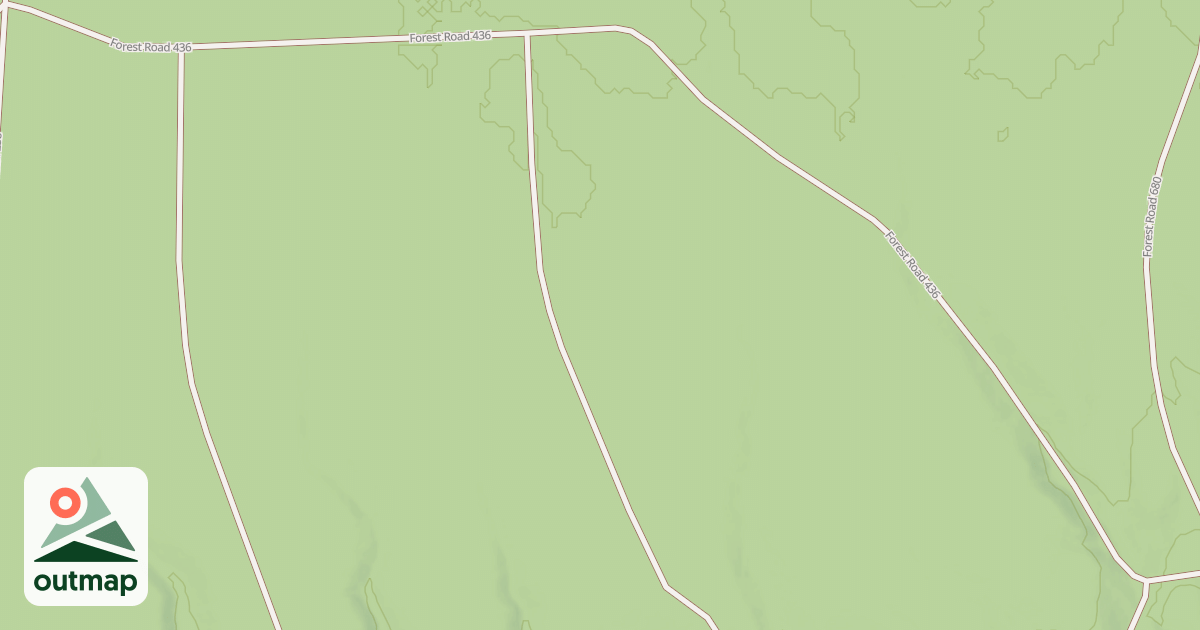 Map of FR 436B