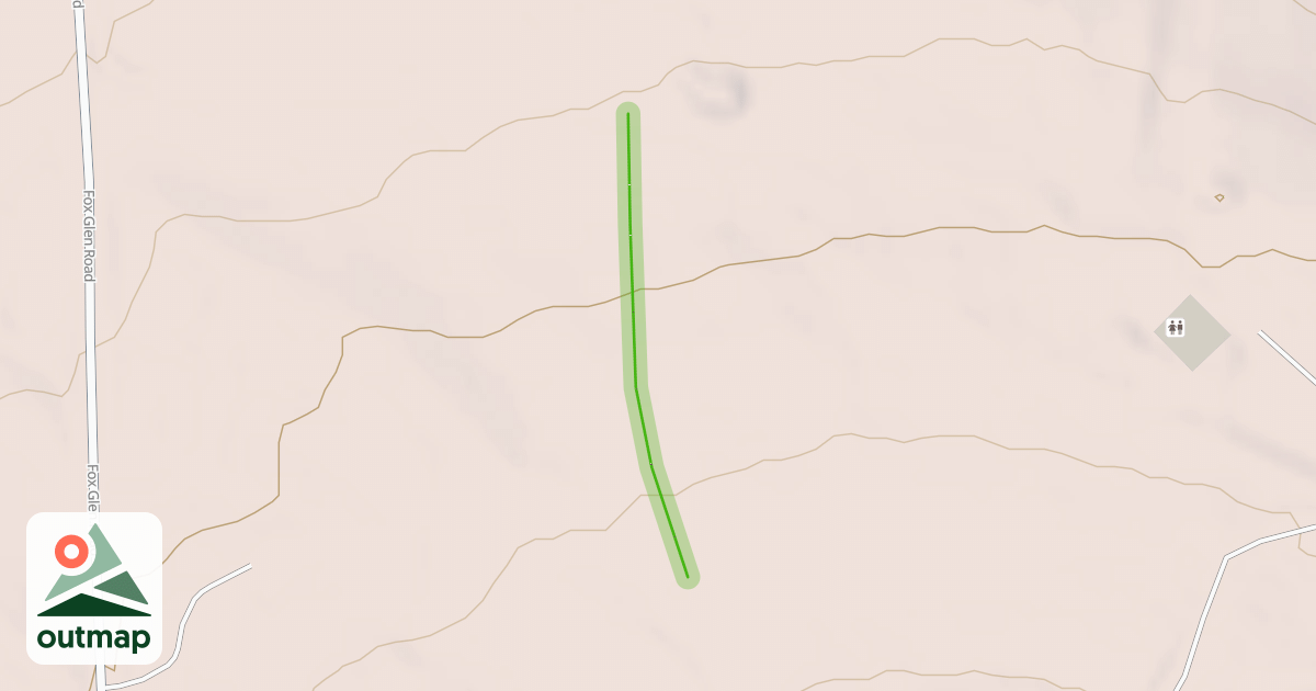 Map of Upper Ptarmigan