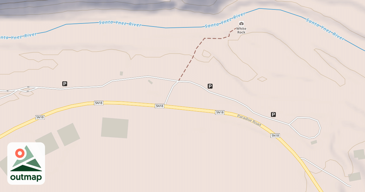 Map of WHITE ROCK DUA