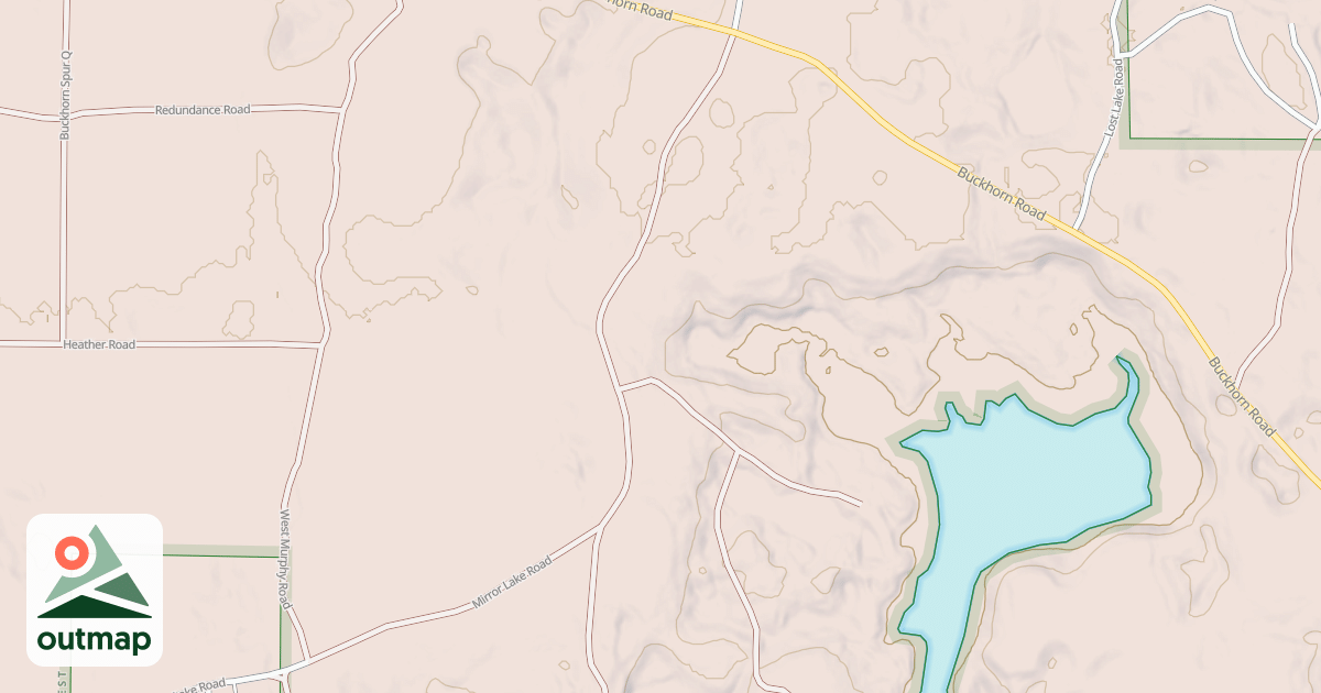 Map of NORTH MUDDY