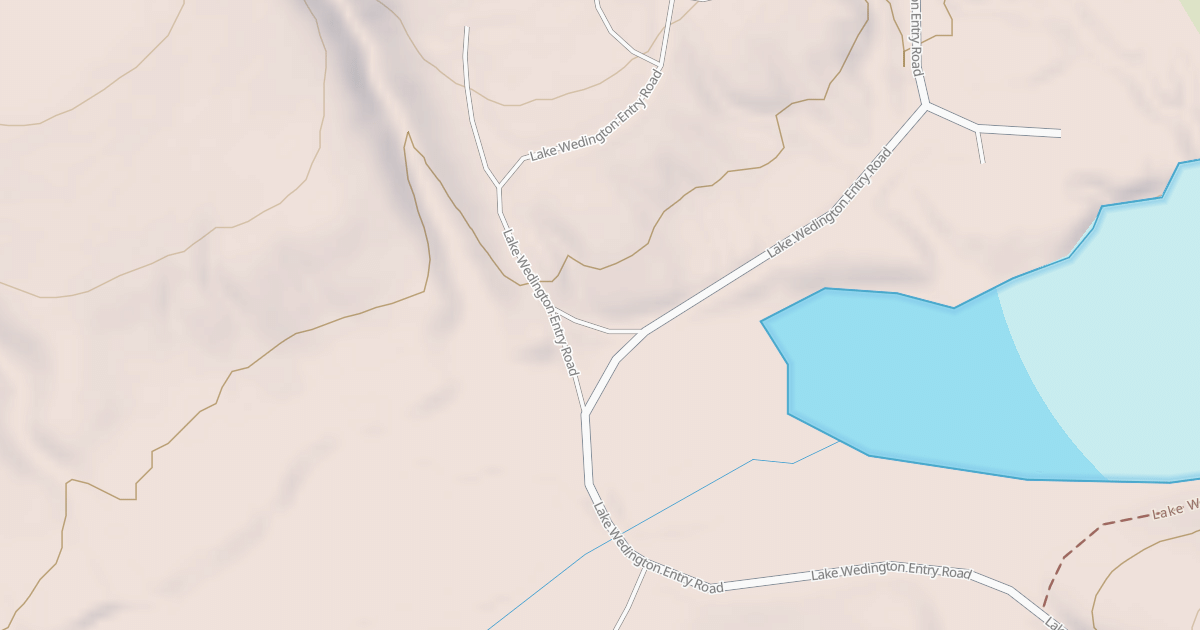 Map preview of WEDINGTON BIG Y TO CABINS