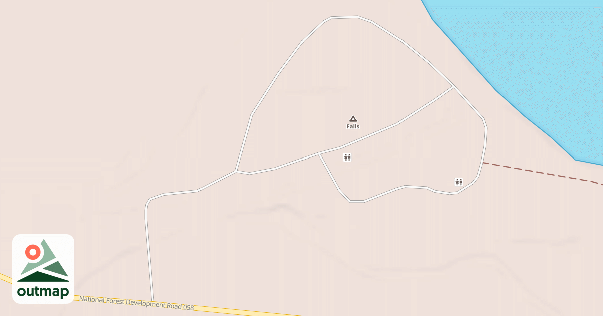Map of FALLS CG