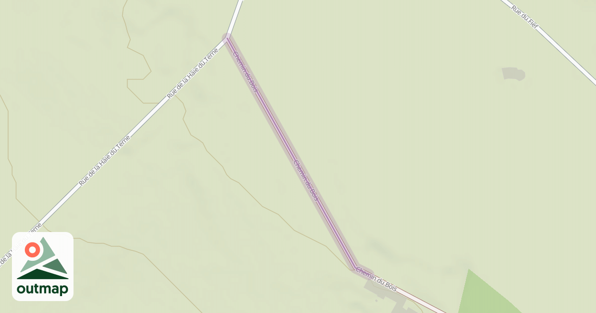 Map of Chemin du Bois
