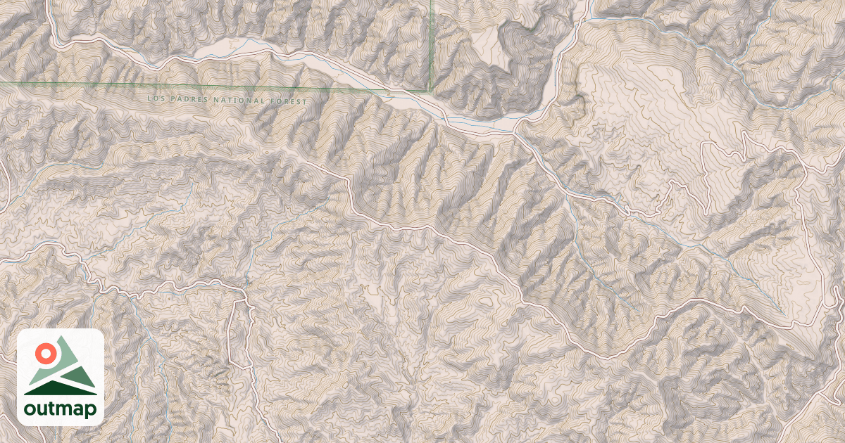 Map of USFS Motor Vehicle Use Map Trails 6908