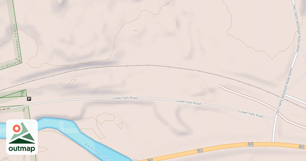 Map of Carroll Rec Trail