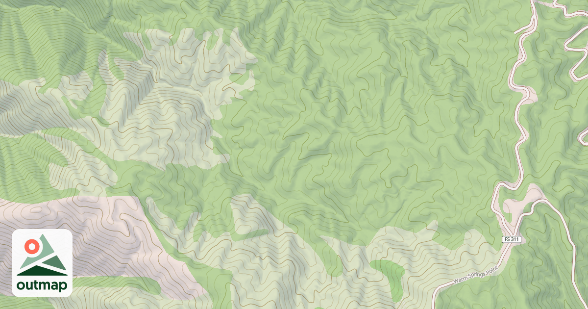 Map of BIG APPLE ROAD