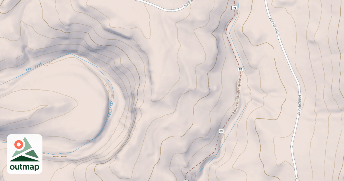 Map of CRYSTAL CAVE BR 2B
