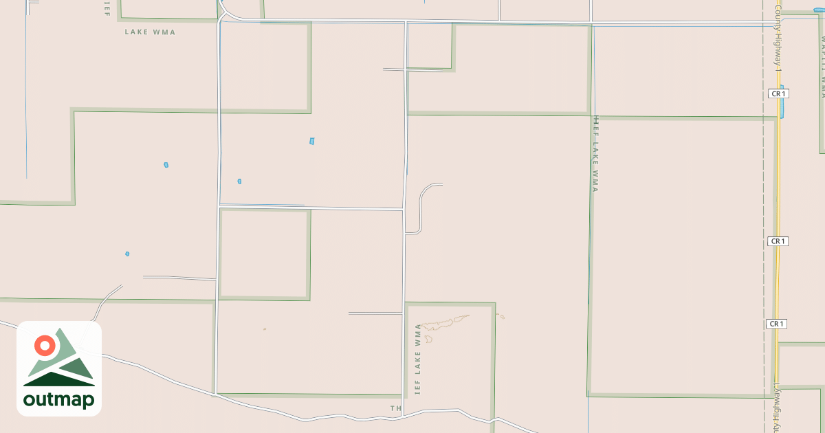 Map of Fourtown-Grygla Trail System
