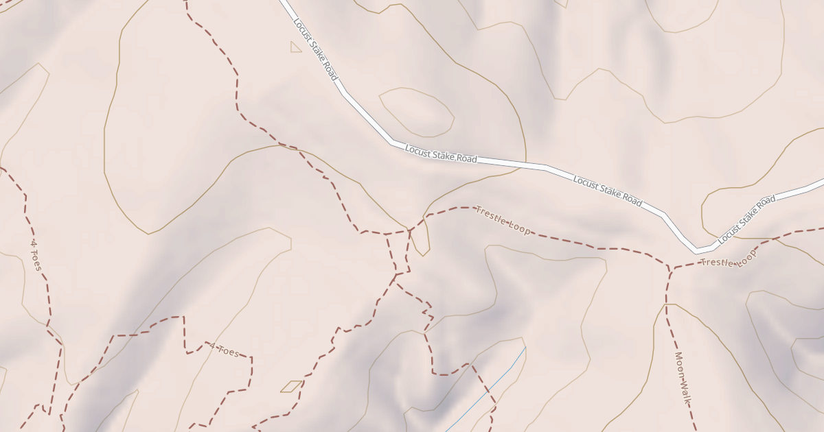 Map preview of Trestle Loop