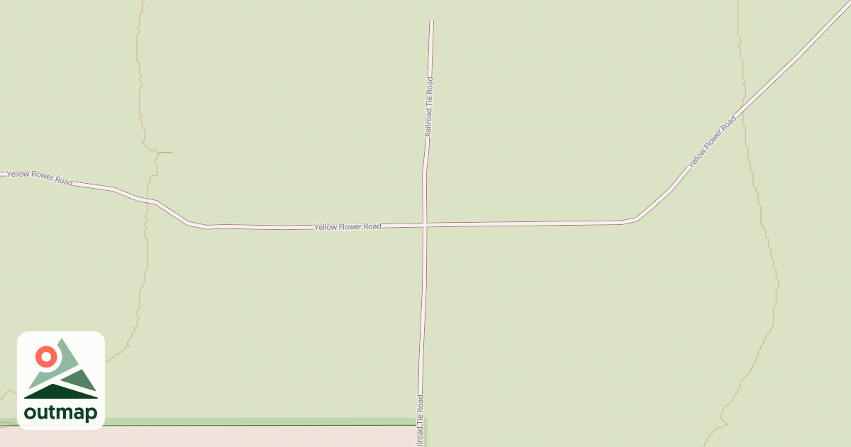 Map of RAILROAD TIE