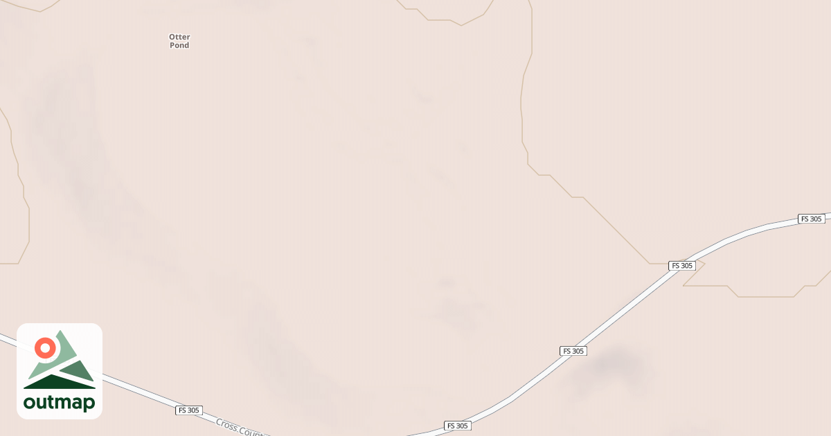 Map of OTTER POND