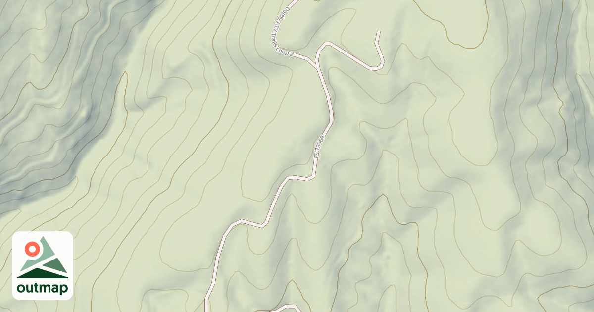 Map of (FDR)RYE CREEK