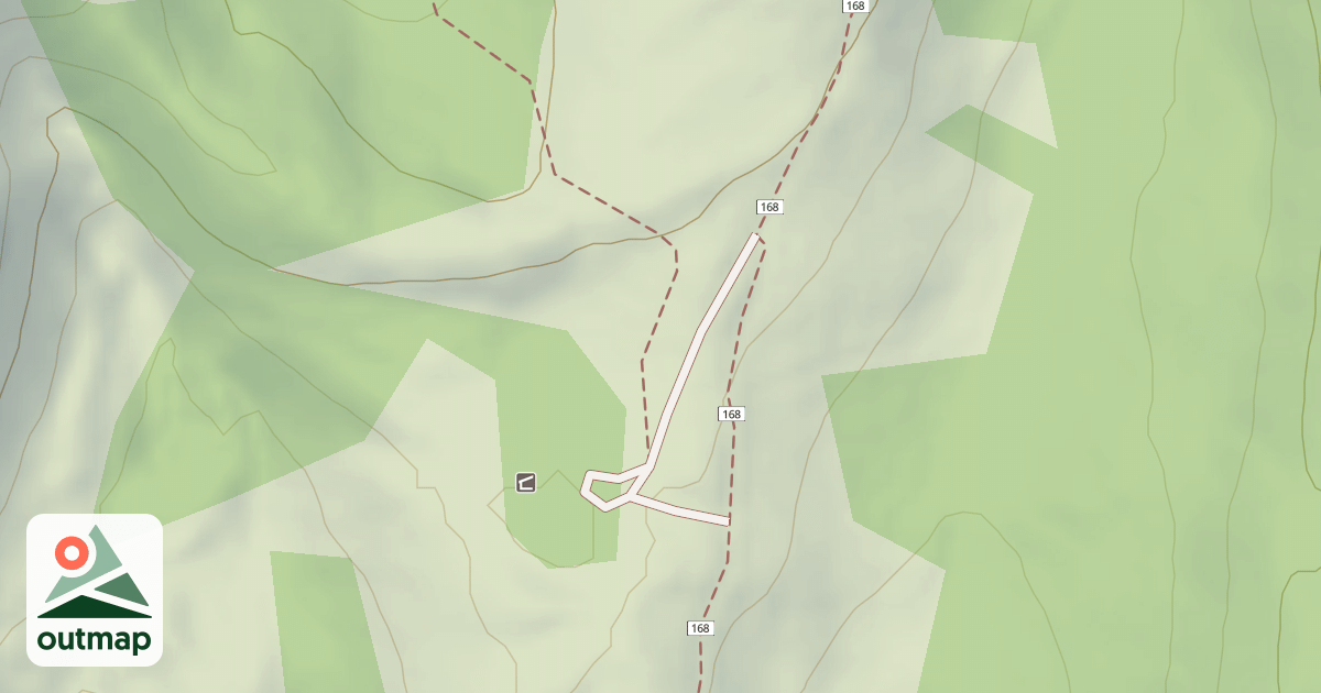 Map of MILLVILE PEAK WARMING HUT