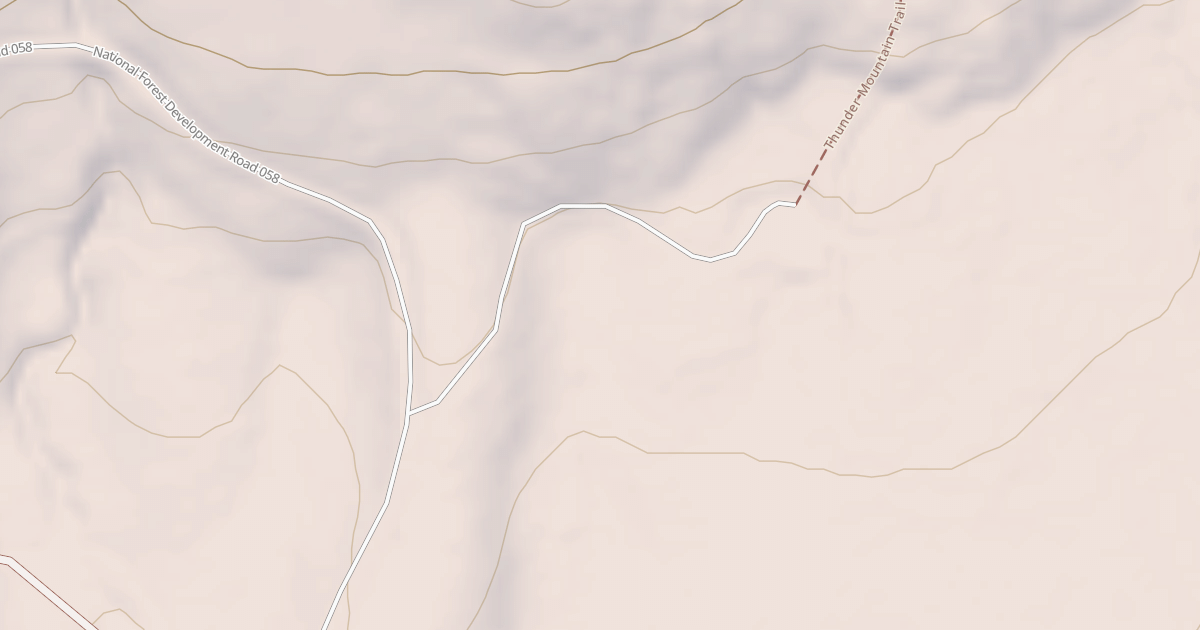 Map preview of THUNDER MOUNTAIN