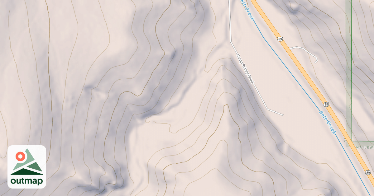 Map of RAFFERTY CREEK